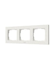 Switch Frame H2 EU — 3-Gang, White