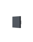Smart Wall Switch H1 — No Neutral, Double Rocker, Gray
