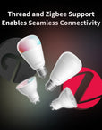 LED Bulb T2 E27 — RGB CCT