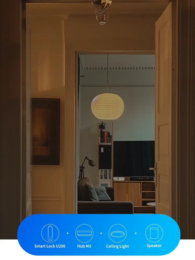 Aqara Smart lock U200 - automations examples 